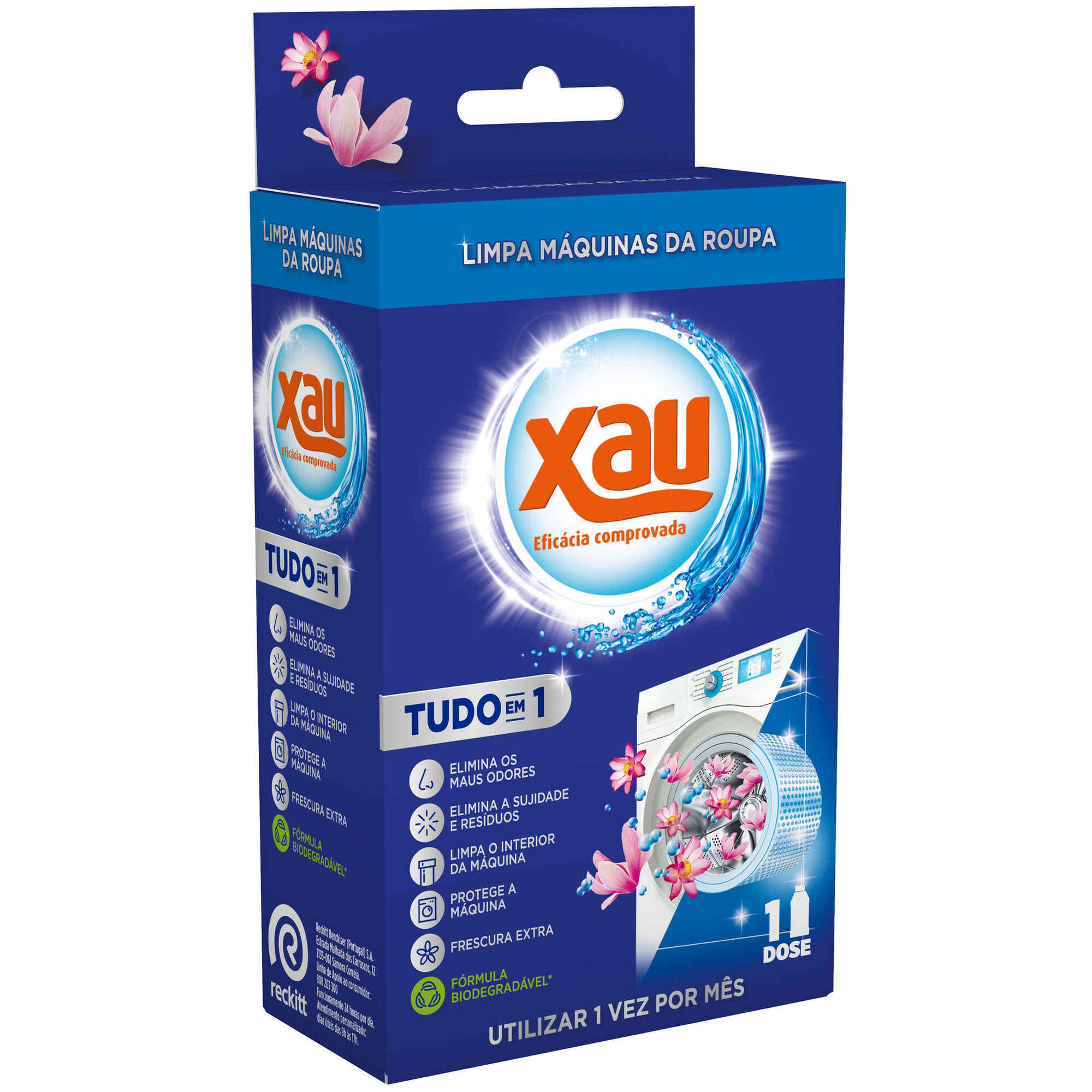 Limpa Máquinas Roupa Tudo em 1