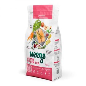 Ra&ccedil;&atilde;o para Gato Adulto Esterilizado Salm&atilde;o e Ch&aacute; Verde Weego