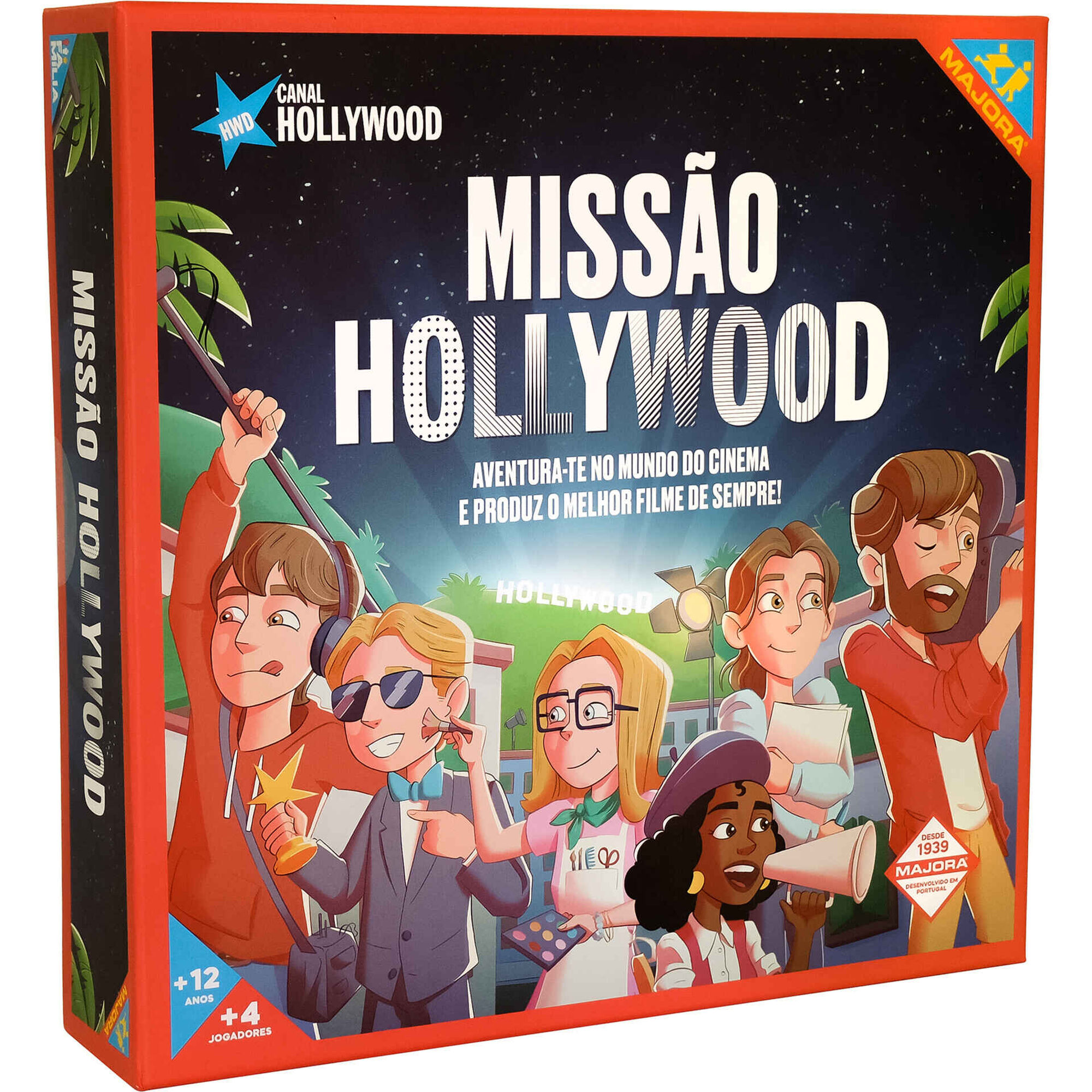 Jogo de Tabuleiro Majora - Missão Hollywood
