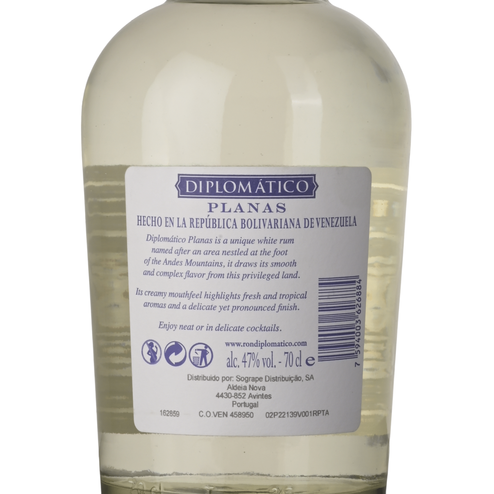 Diplom&aacute;tico Rum Planas