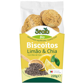 Biscoitos Limão e Chia Biscoitos Limão e Chia