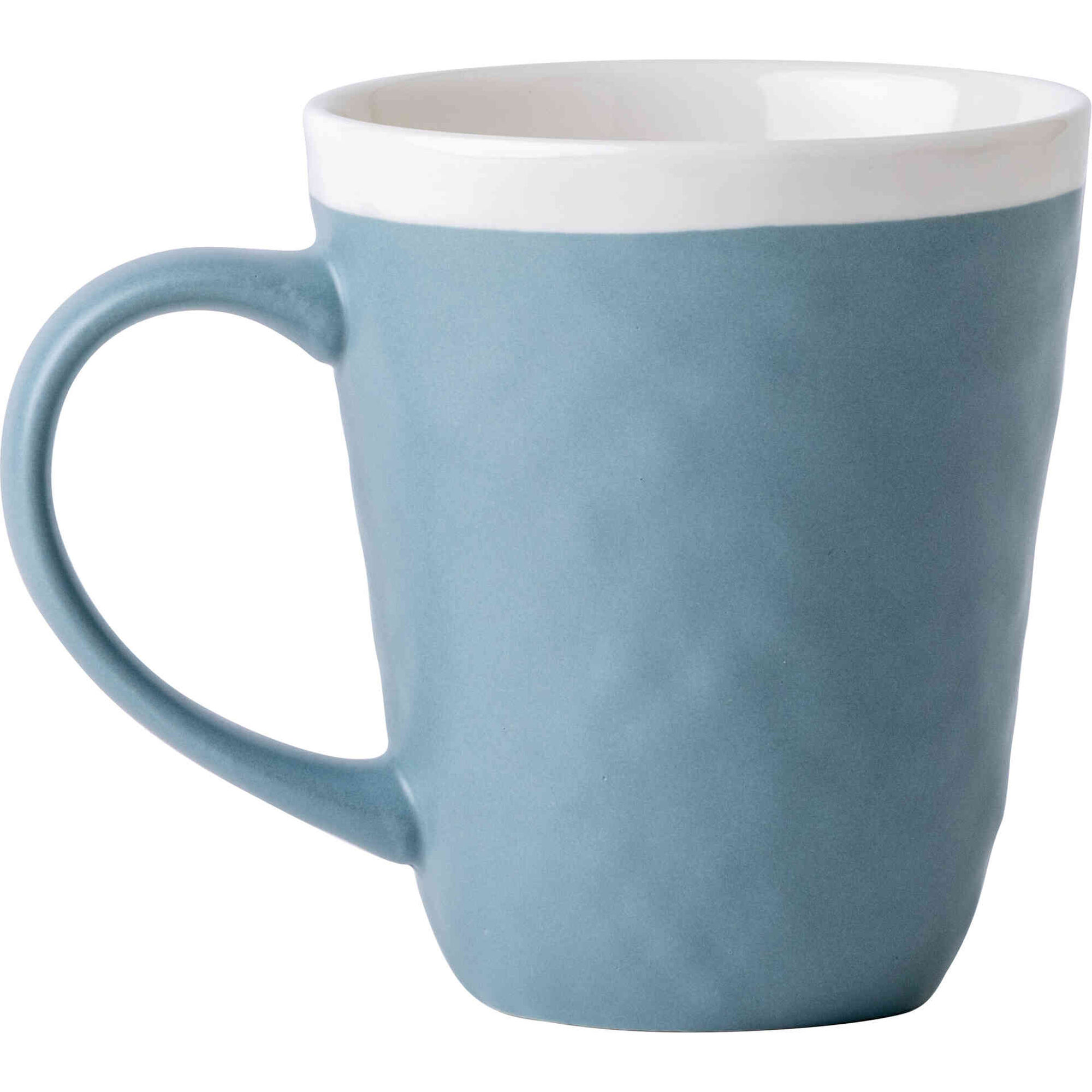 Caneca Martelada 480ml Mug Azul Kasa
