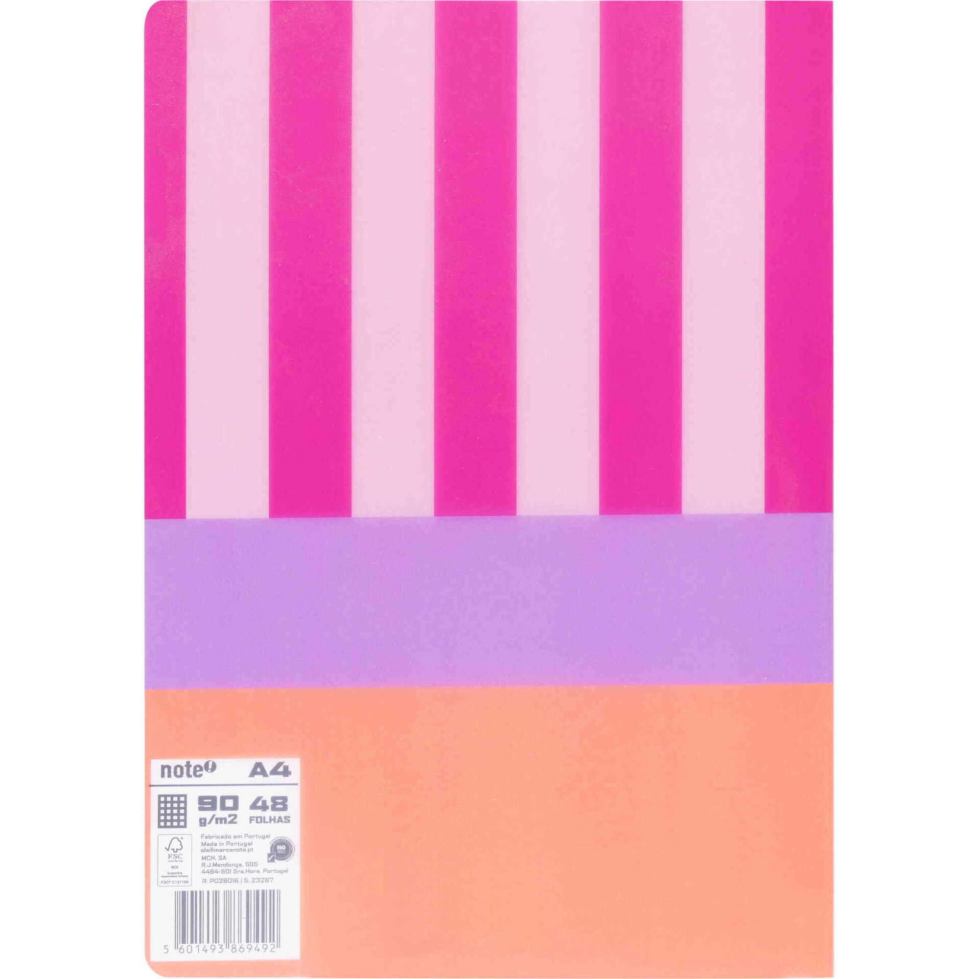 Caderno Note! Agrafado Flex&iacute;vel A4 Quadriculado Dynamic para App Leccit (v&aacute;rias cores)