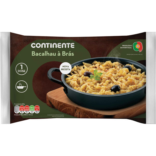 Bacalhau à Brás Continente