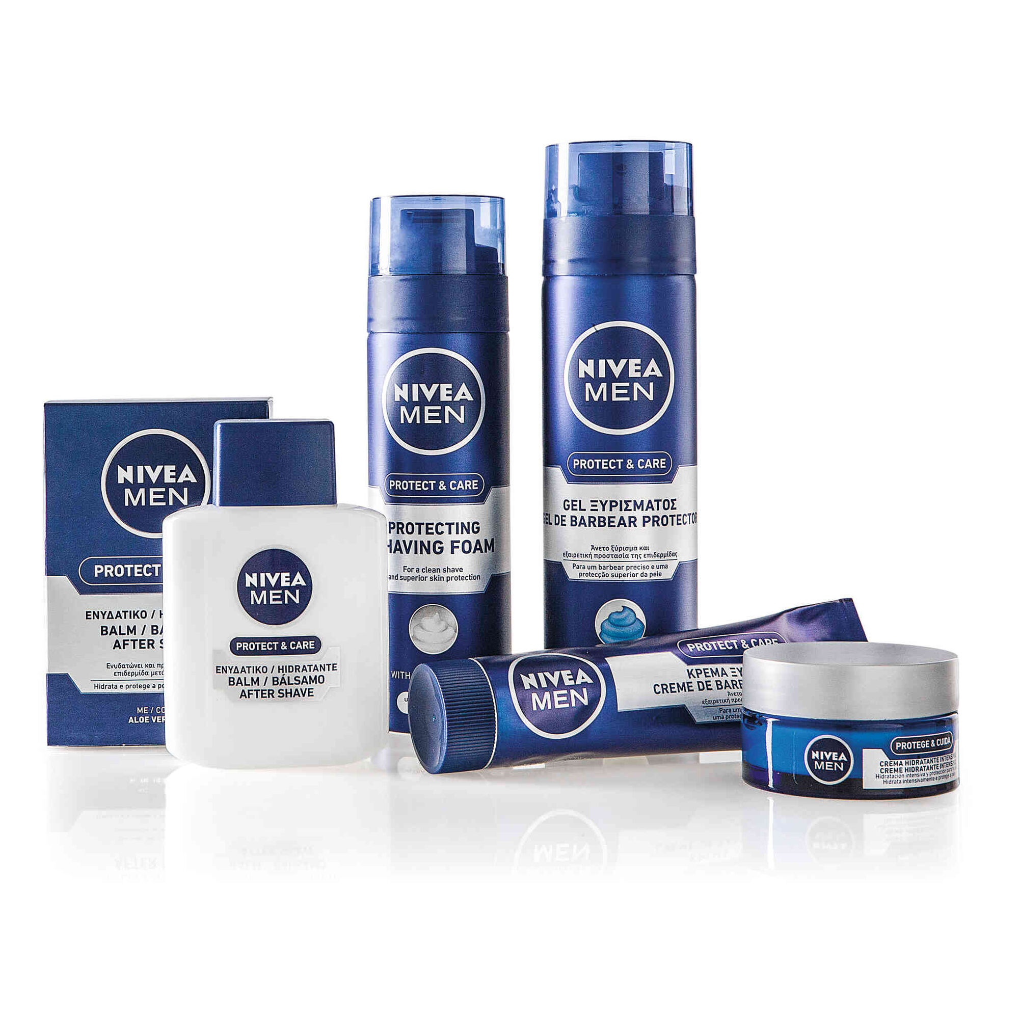 Gel de Barbear Men Protect & Care Suave