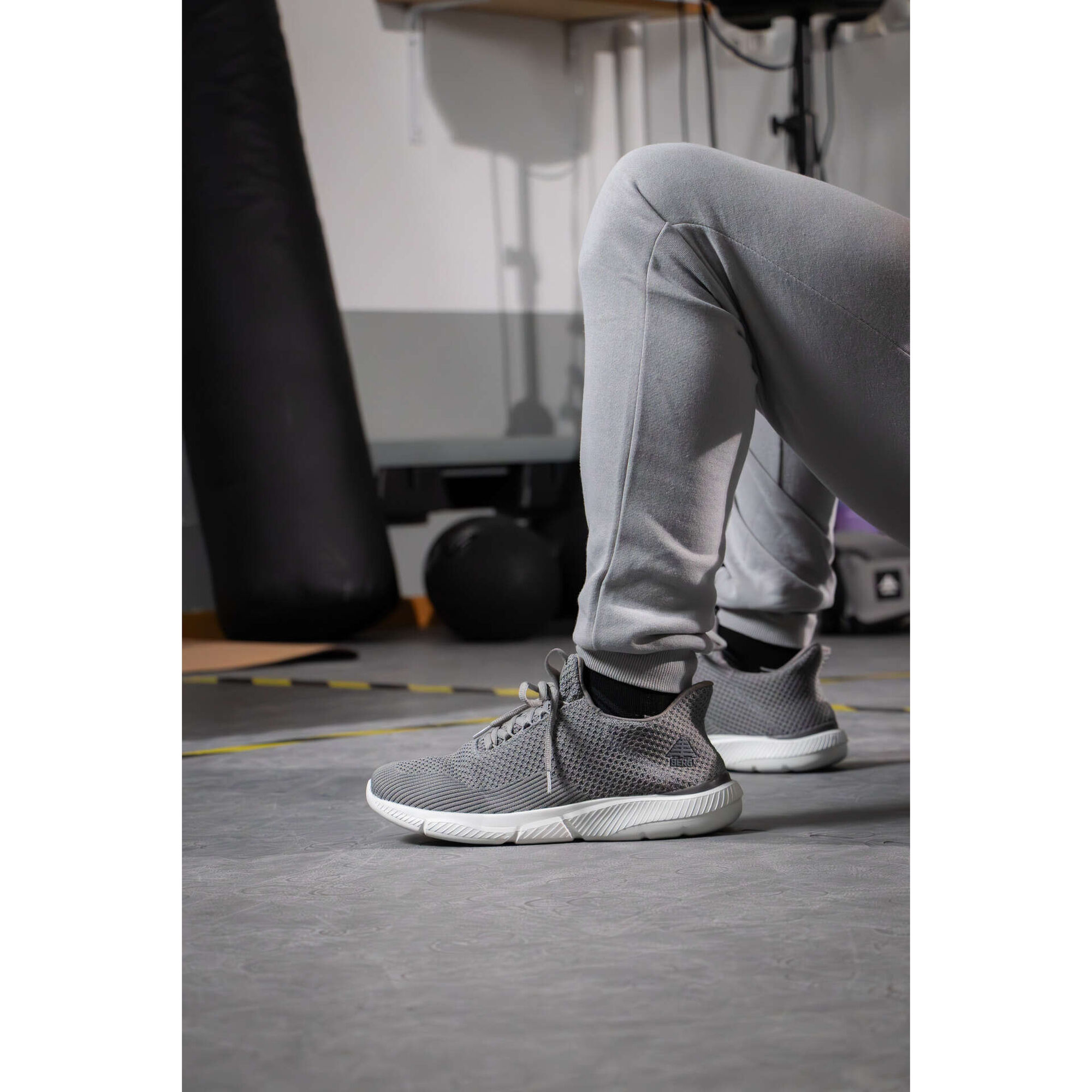 Calças M Homem Cinza