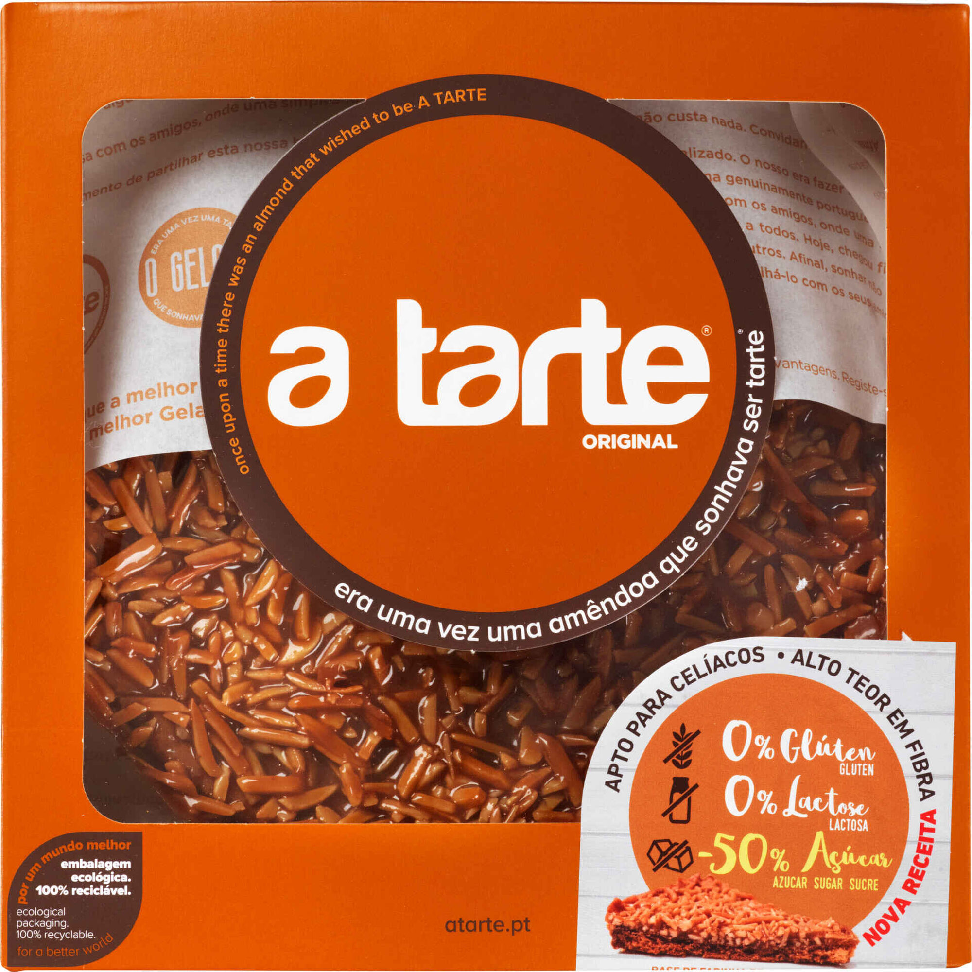 Tarte de Am&ecirc;ndoa sem Gl&uacute;ten A Tarte