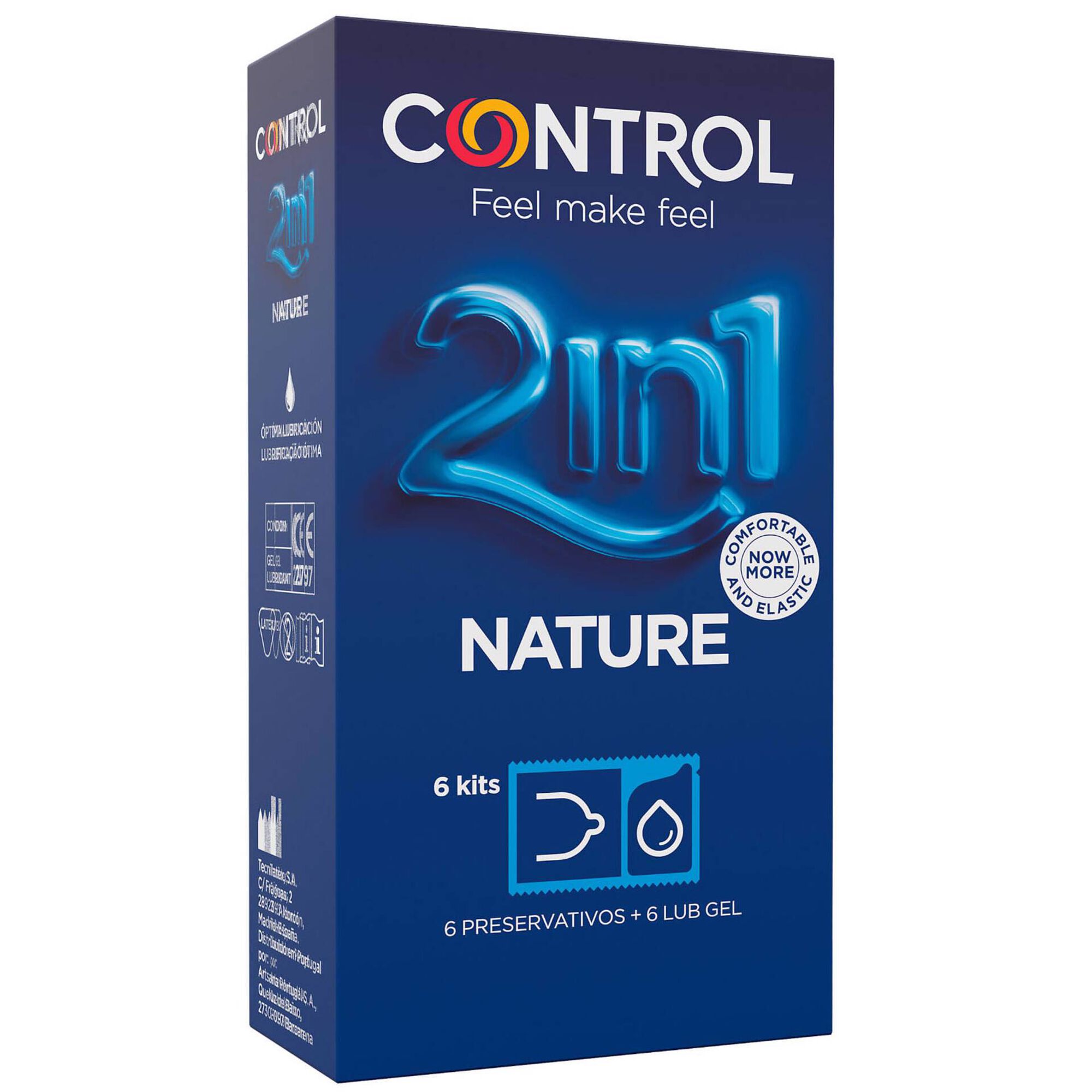 Preservativos Nature 2 em 1 Preservativos Nature 2 em 1