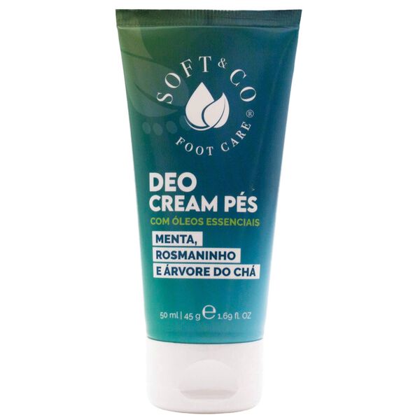 Desodorizante Pés em Creme Soft&Co