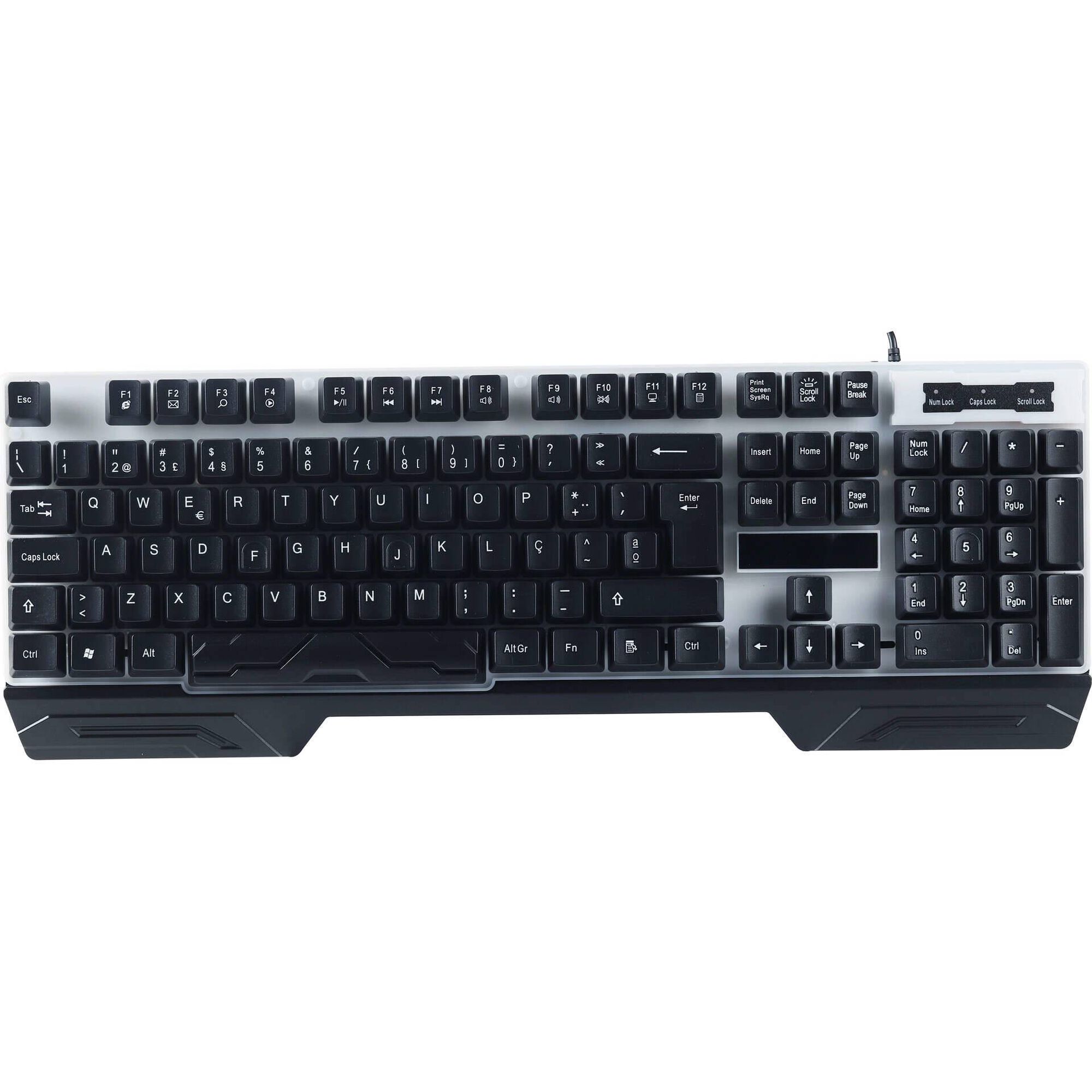 Conjunto Gaming 4 em 1 com USB Bazar&atilde;o