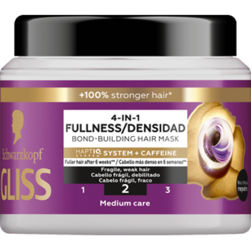 Máscara Cabelo Full Hair Wonder Schwarzkopf Gliss