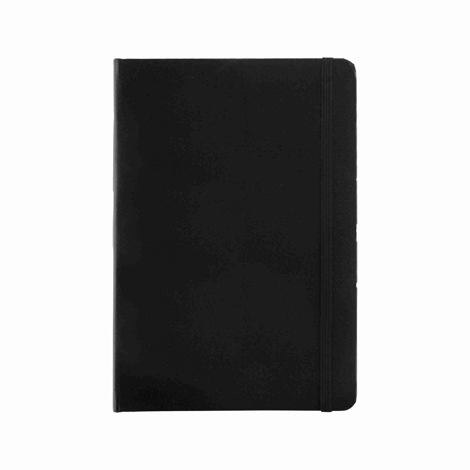 Caderno Agrafado com El&aacute;stico A5 Liso Note!