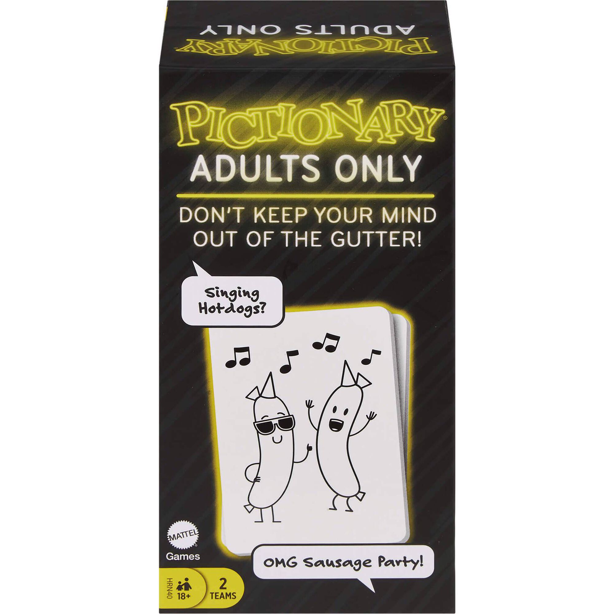 Jogo de Tabuleiro Pictionary Adults Only