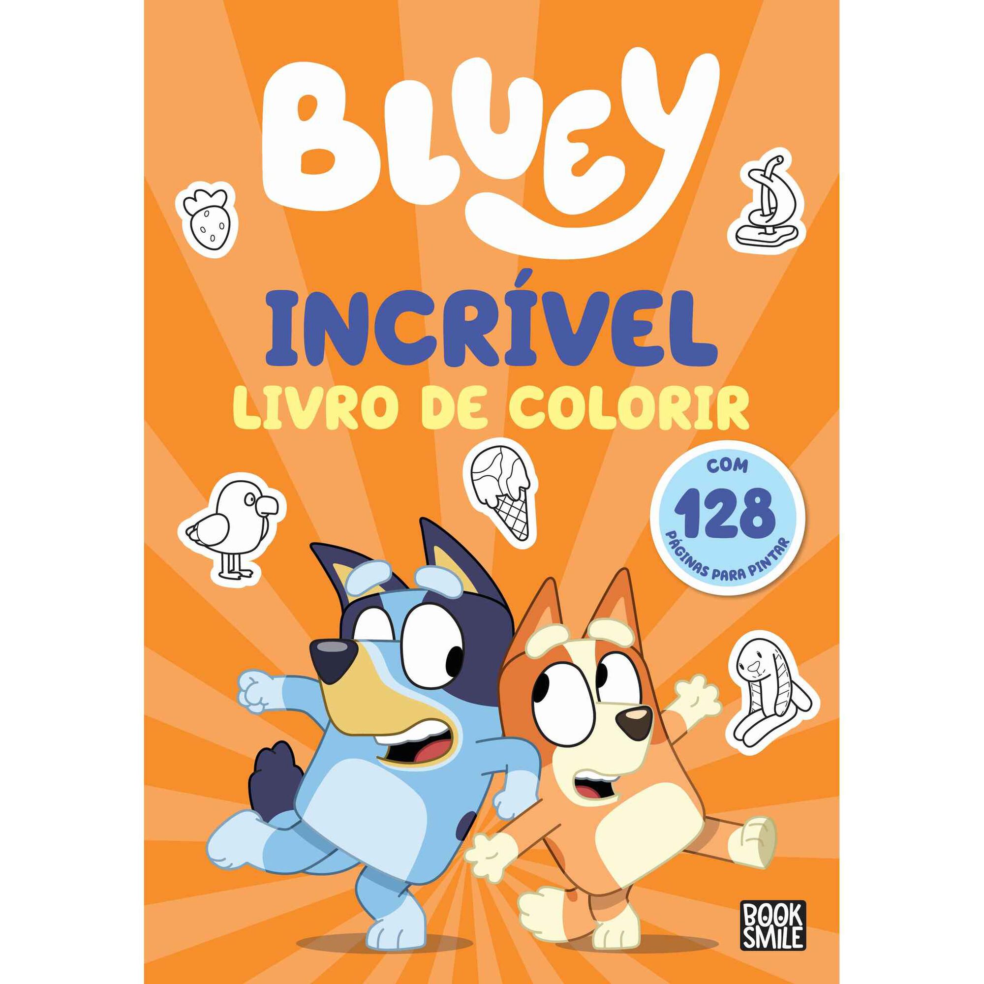 Bluey (Livro de Colorir)