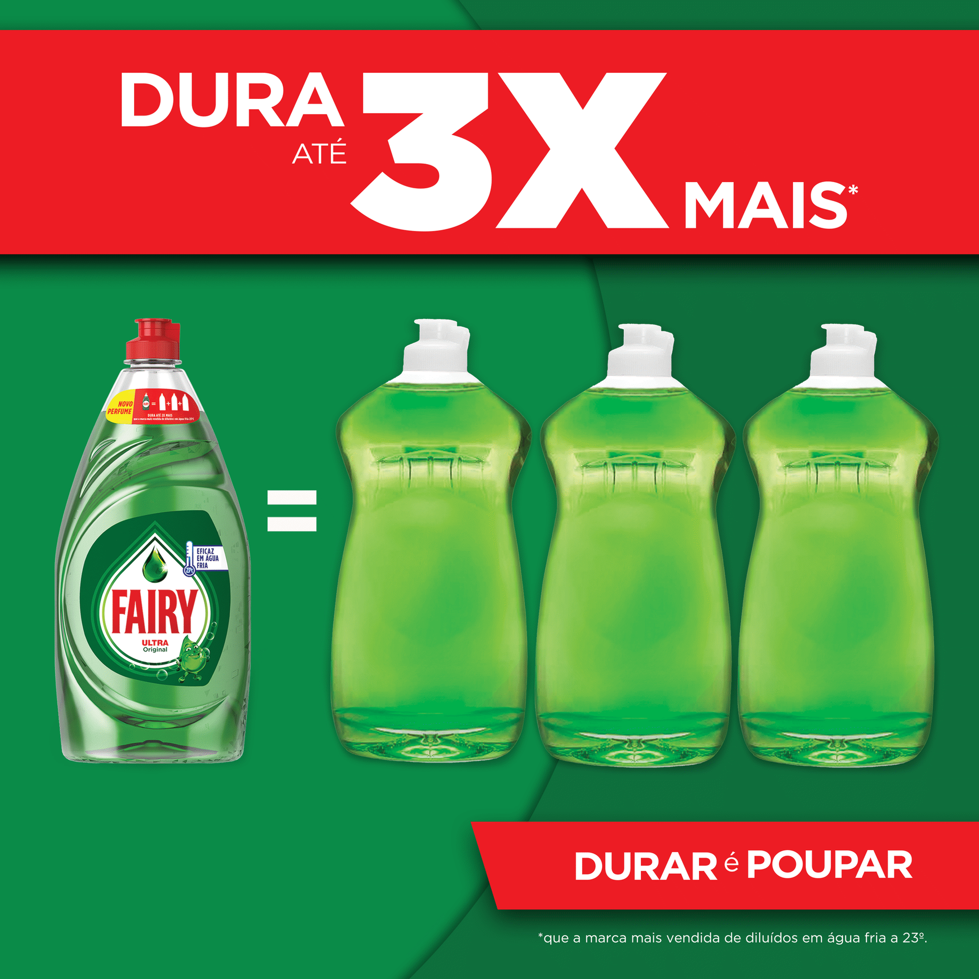 Detergente Manual Loi&ccedil;a Ultra Original Fairy