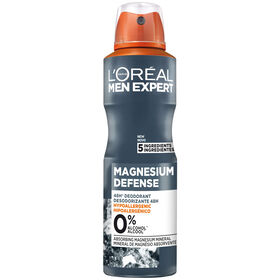 Desodorizante Spray Magnesium Defense L'Or&eacute;al Paris Men Expert
