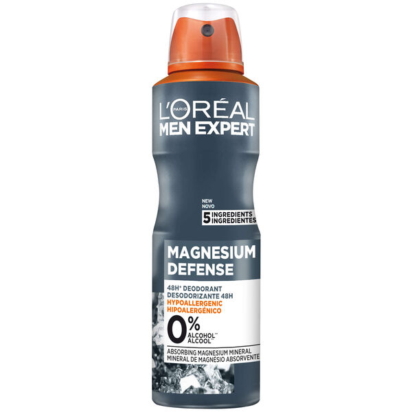 Desodorizante Spray Magnesium Defense LOréal Paris Men Expert