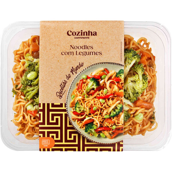 Noodles com Legumes Cozinha Continente