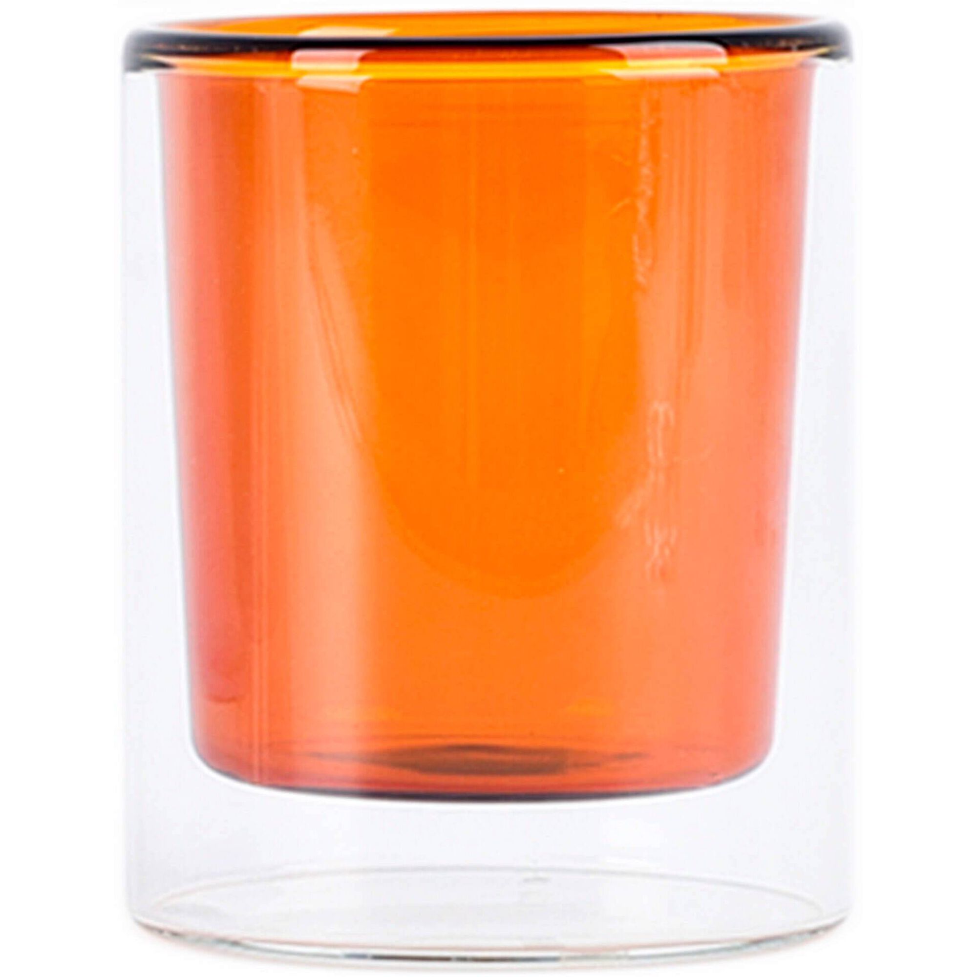 Copo Caf&eacute; 95ml Duplo Amarelo Kasa