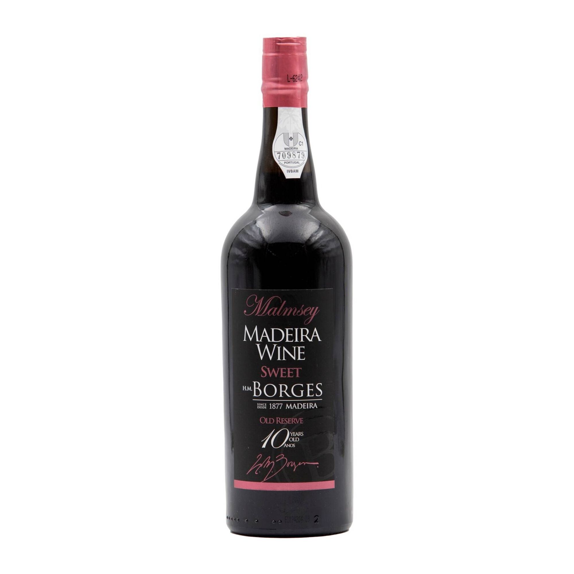 H M Borges Malmsey 10 Anos Vinho da Madeira Doce