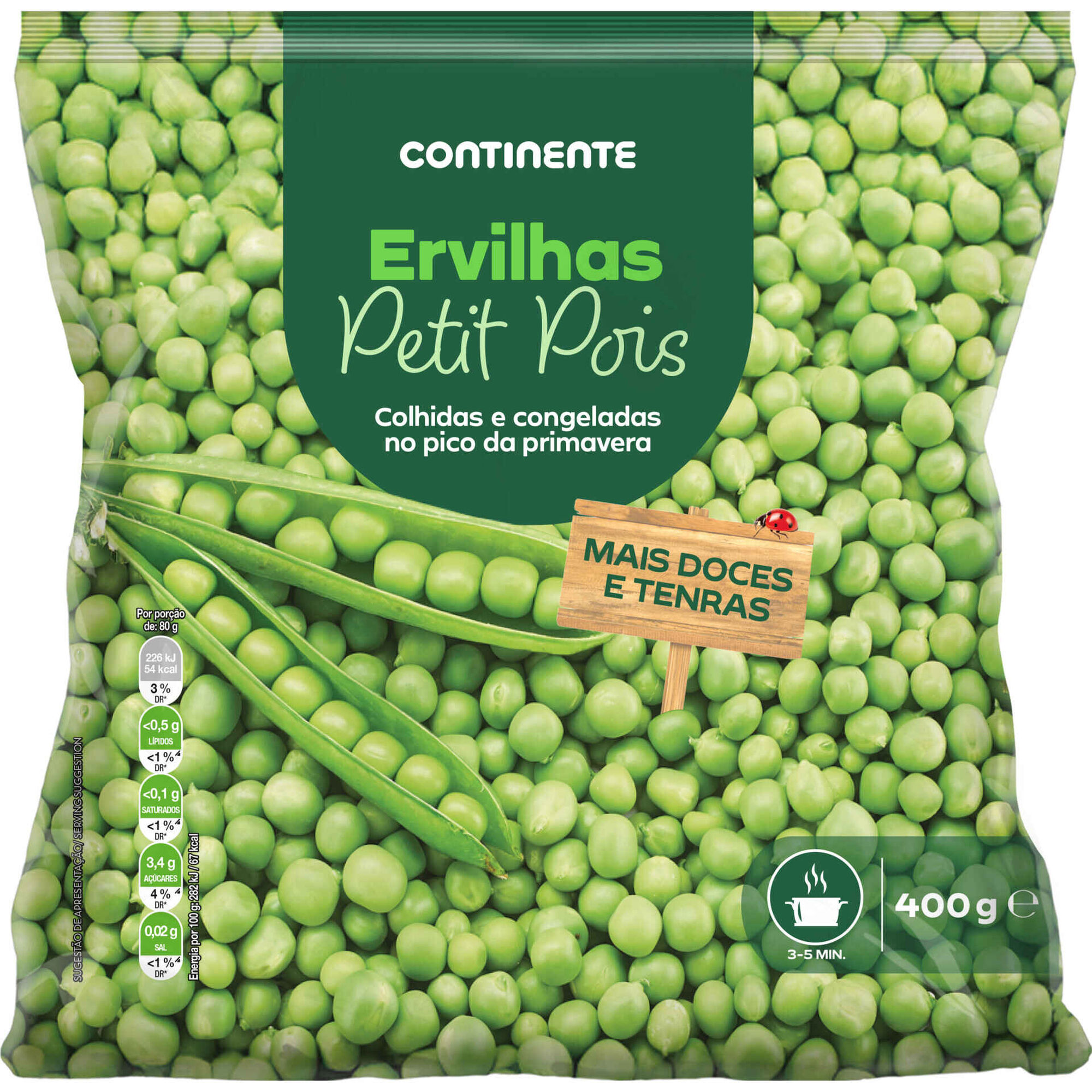 Ervilhas Petit Pois Continente