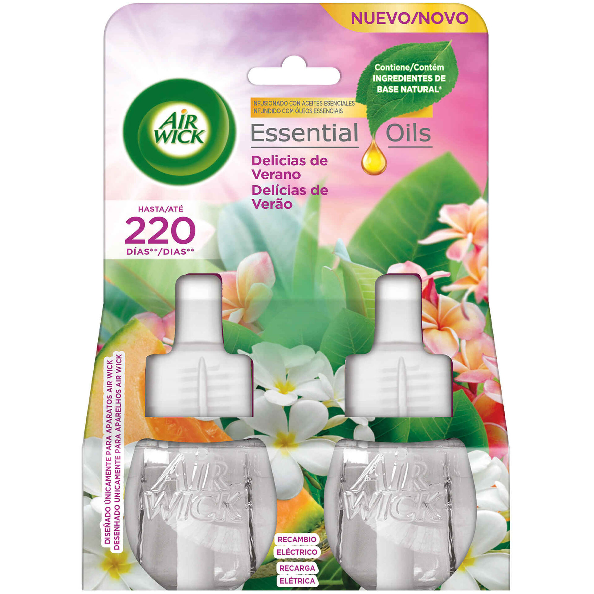 Ambientador Recarga Elétrico Delícias de Verão Duo