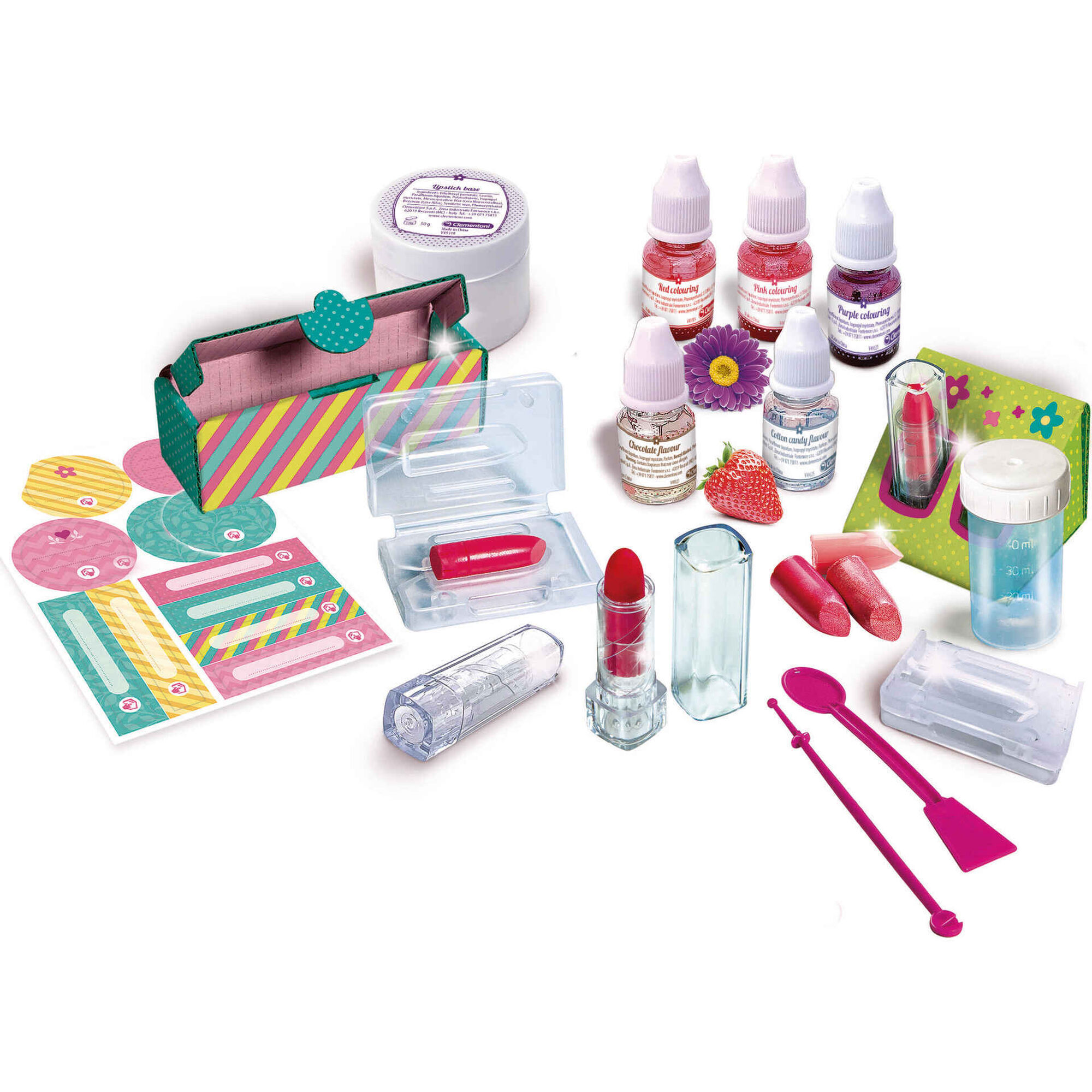 Clementoni - Kit Ci&ecirc;ncia & Jogo Laborat&oacute;rio de Batons