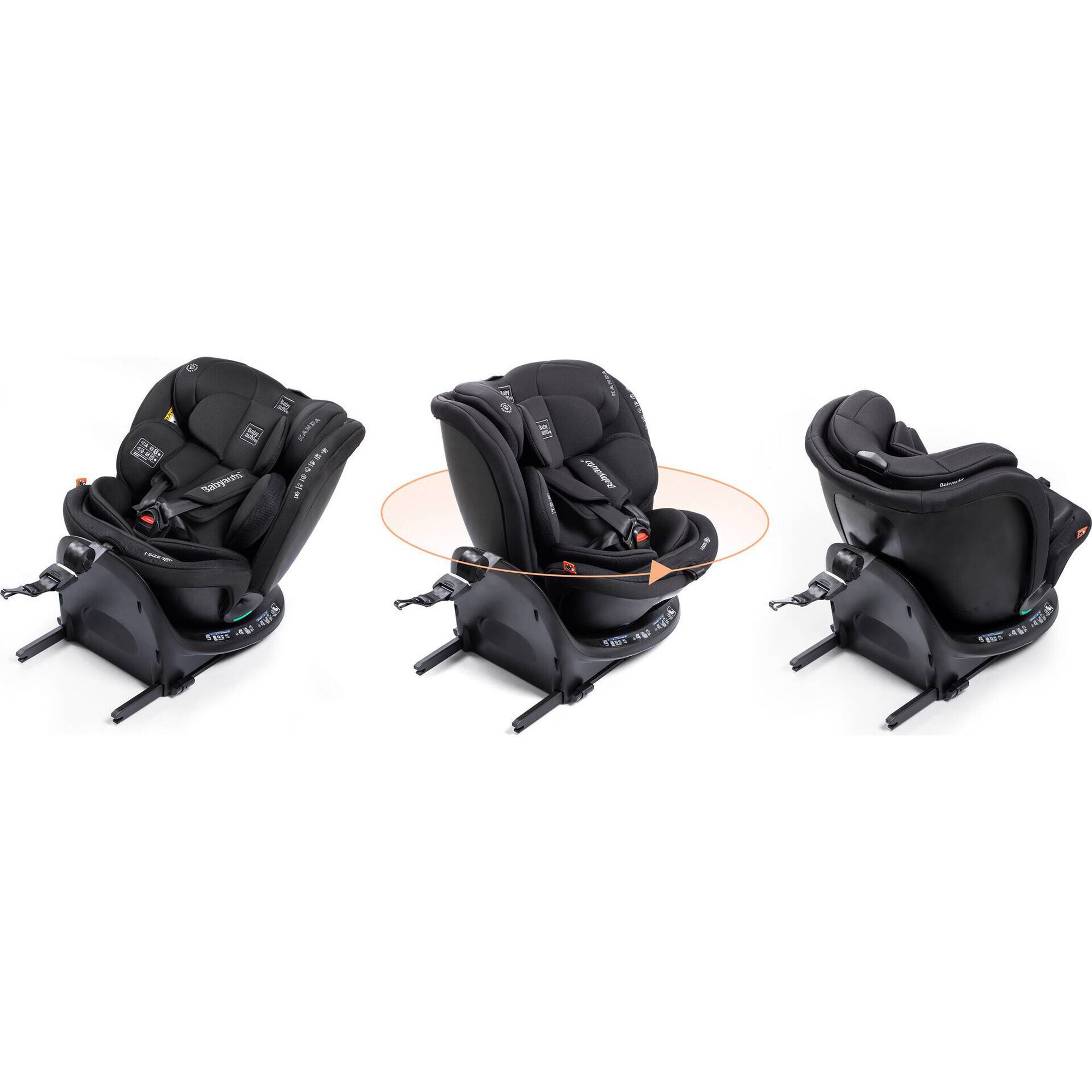Cadeira Auto I-Size 40-150 Kanda Preta Babyauto