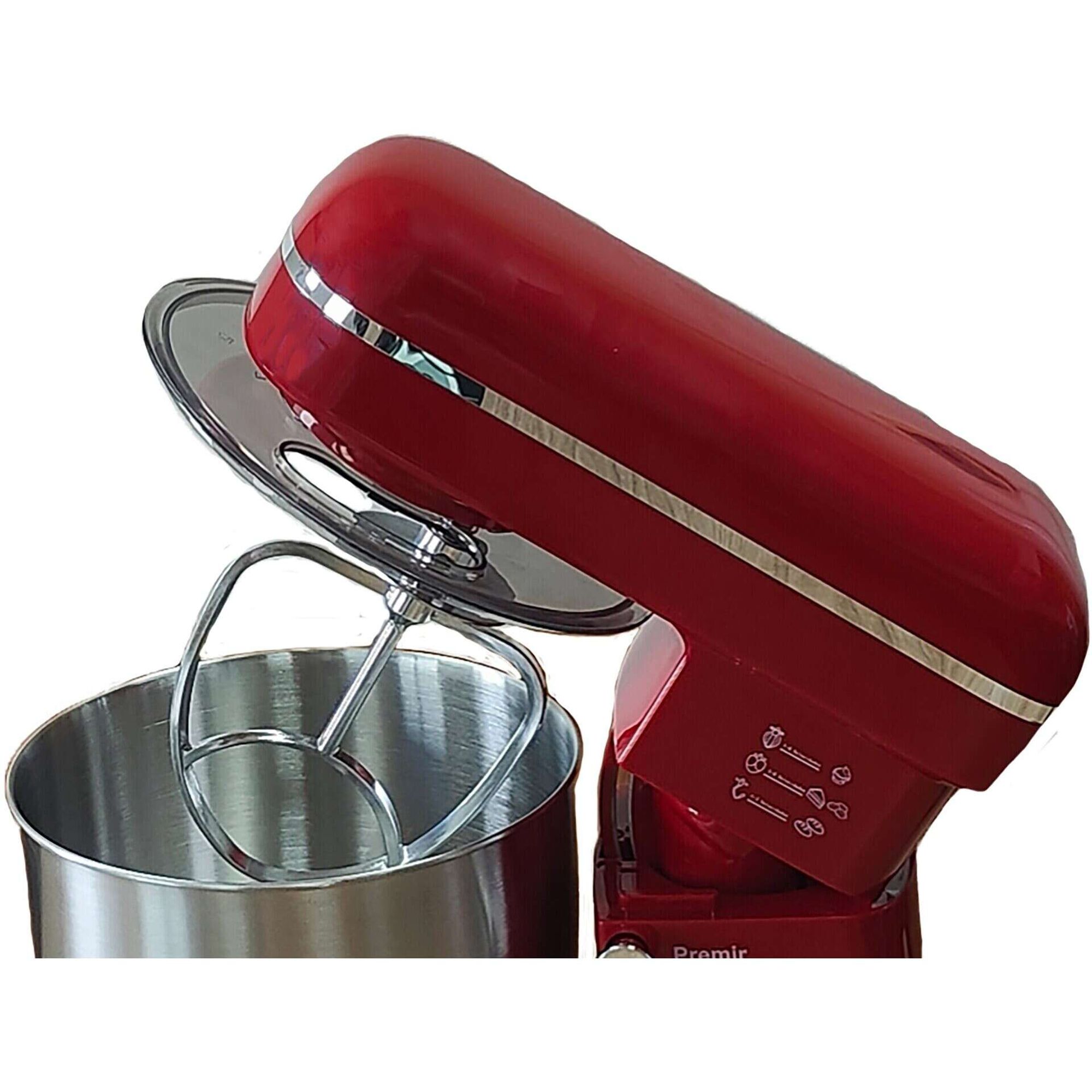 Batedeira com Ta&ccedil;a 1500W Vermelha Bazar&atilde;o