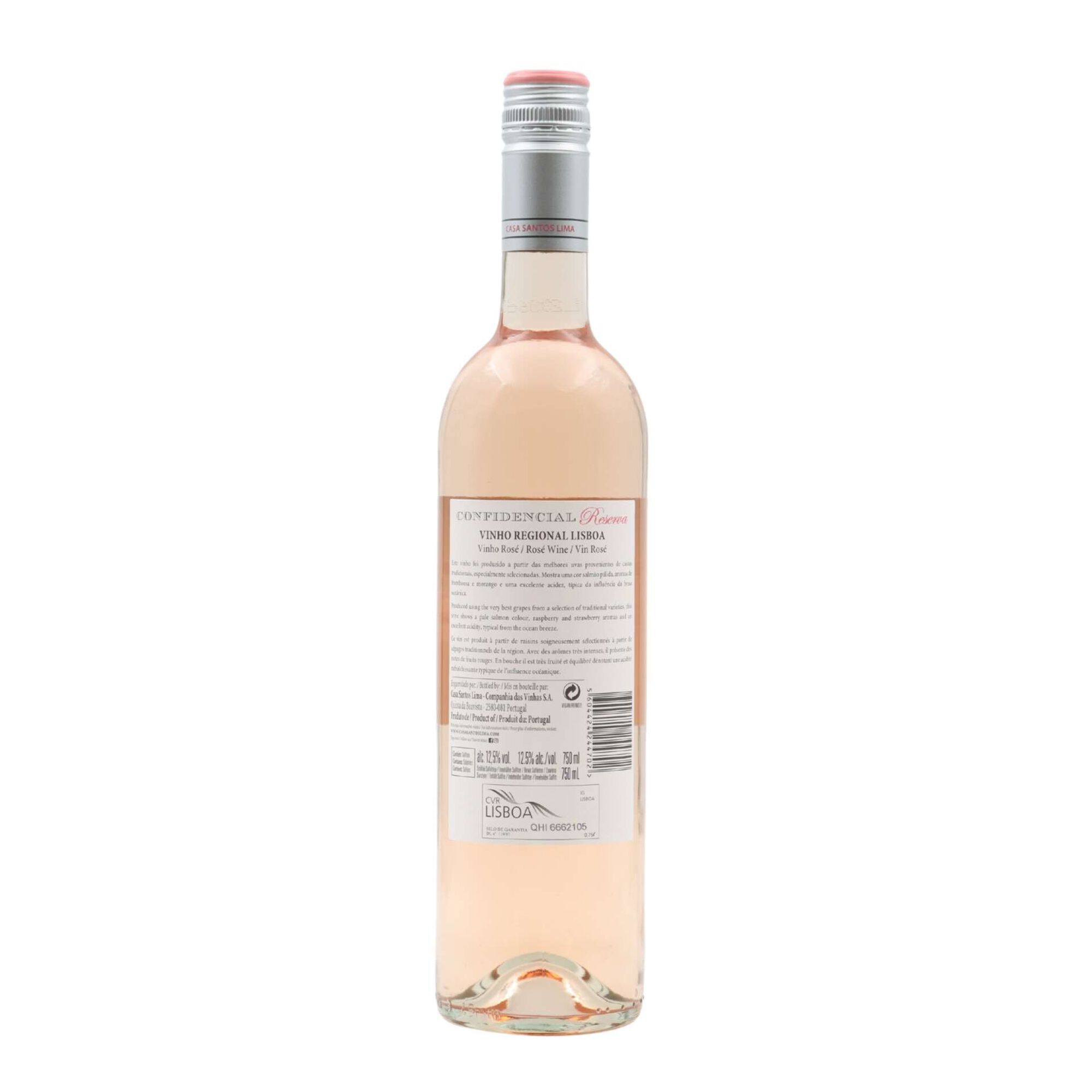 Confidencial Reserva Lisboa Vinho Ros&eacute;