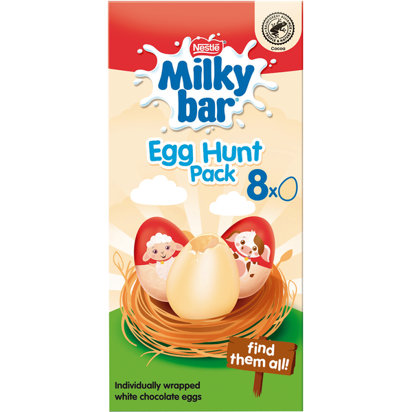 Mini Ovos Chocolate Branco Milkybar Nestlé