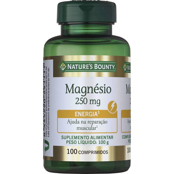 Suplemento Magnésio Comprimidos Natures Bounty
