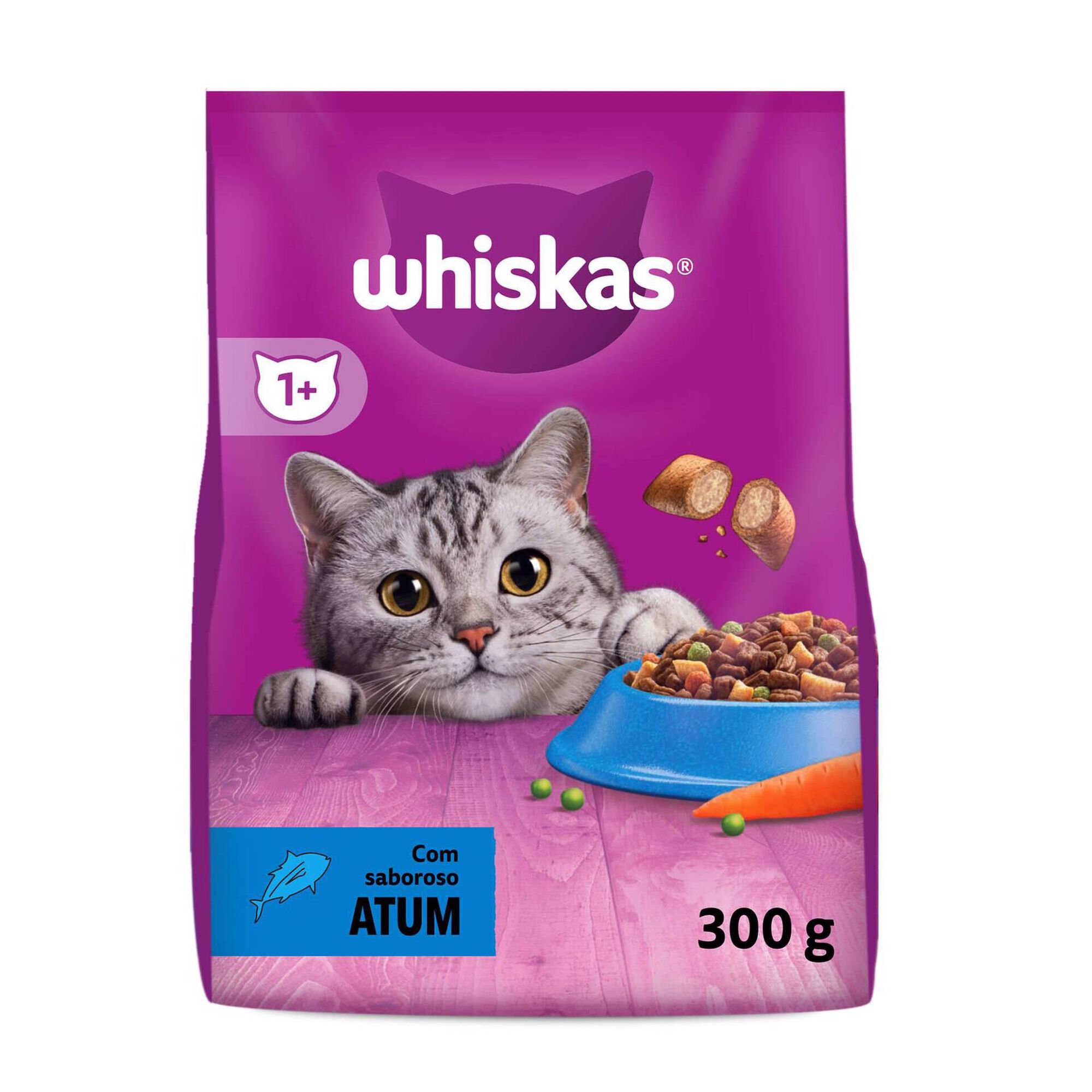 Ra&ccedil;&atilde;o para Gato Adulto Atum Whiskas