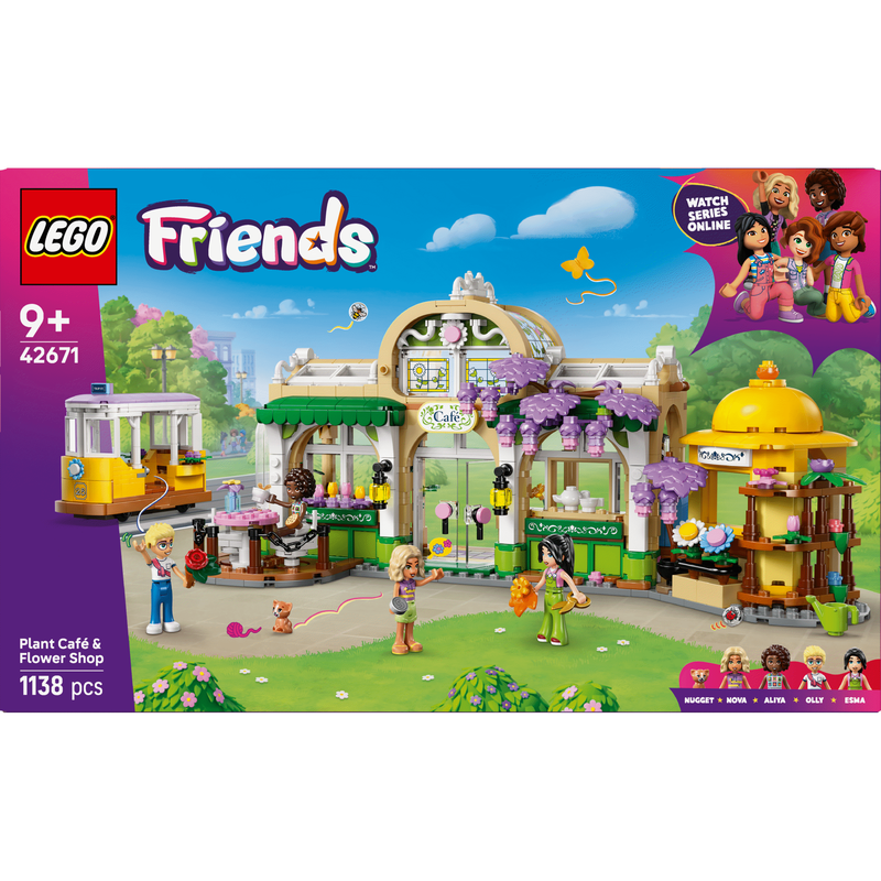 LEGO Friends - Café das Plantas e Loja de Flores - 42671