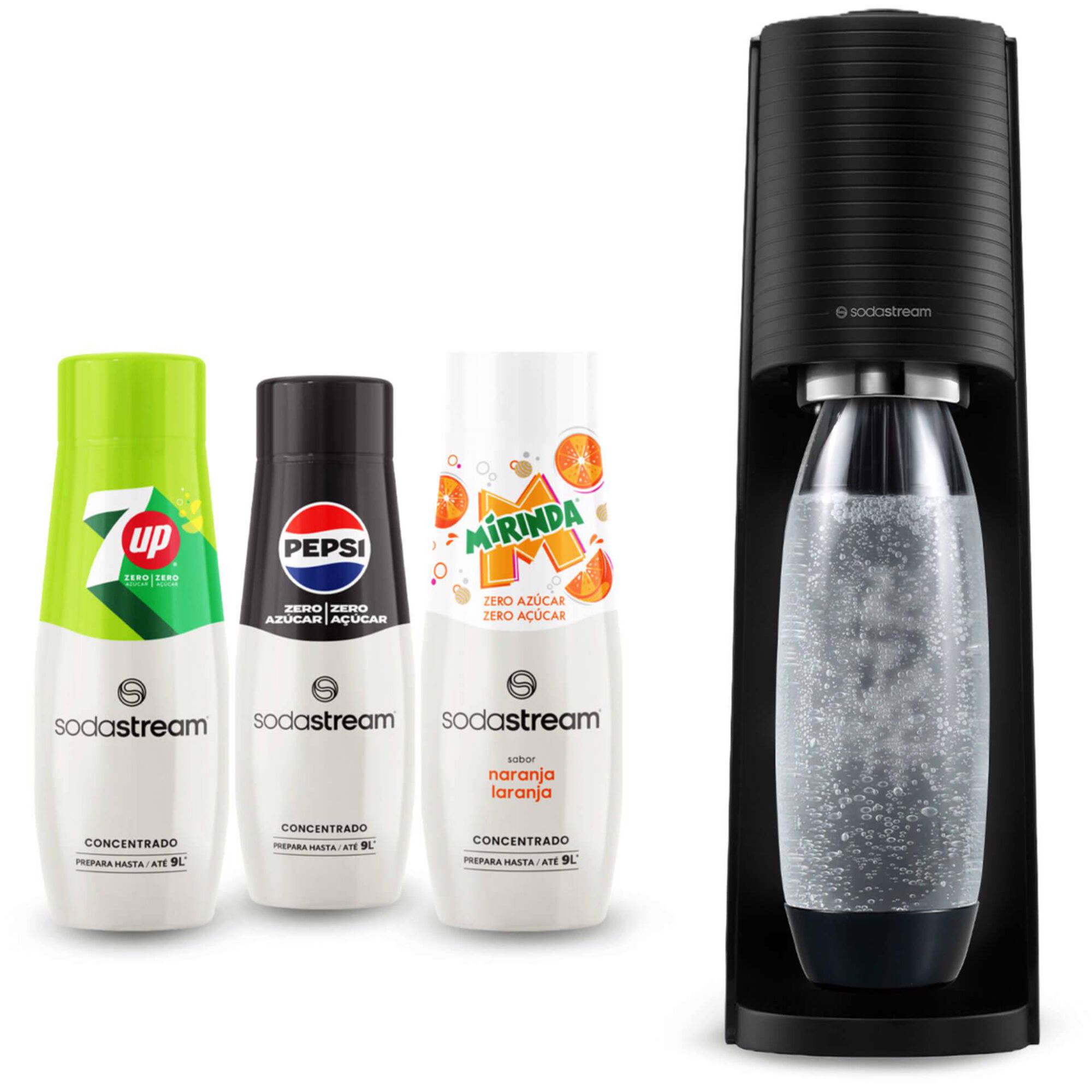 M&aacute;quina Gaseifica&ccedil;&atilde;o &Aacute;gua Preta + 3 Concentrados