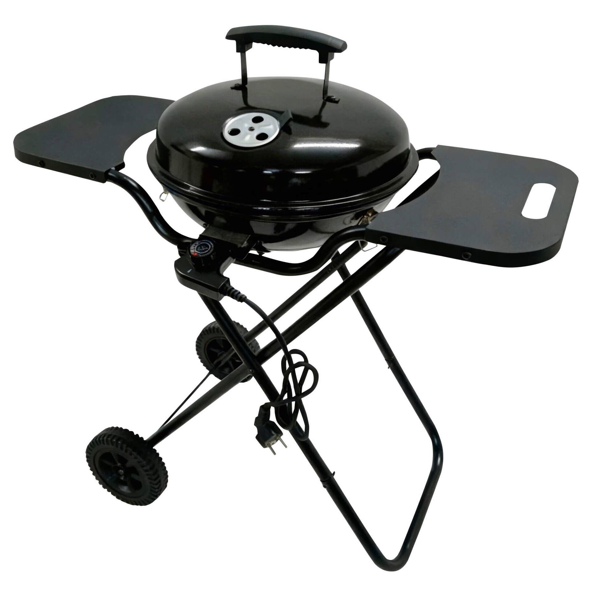 Barbecue El&eacute;trico 1000W 76x38,5x78cm Preto Comporta BBQ Collection