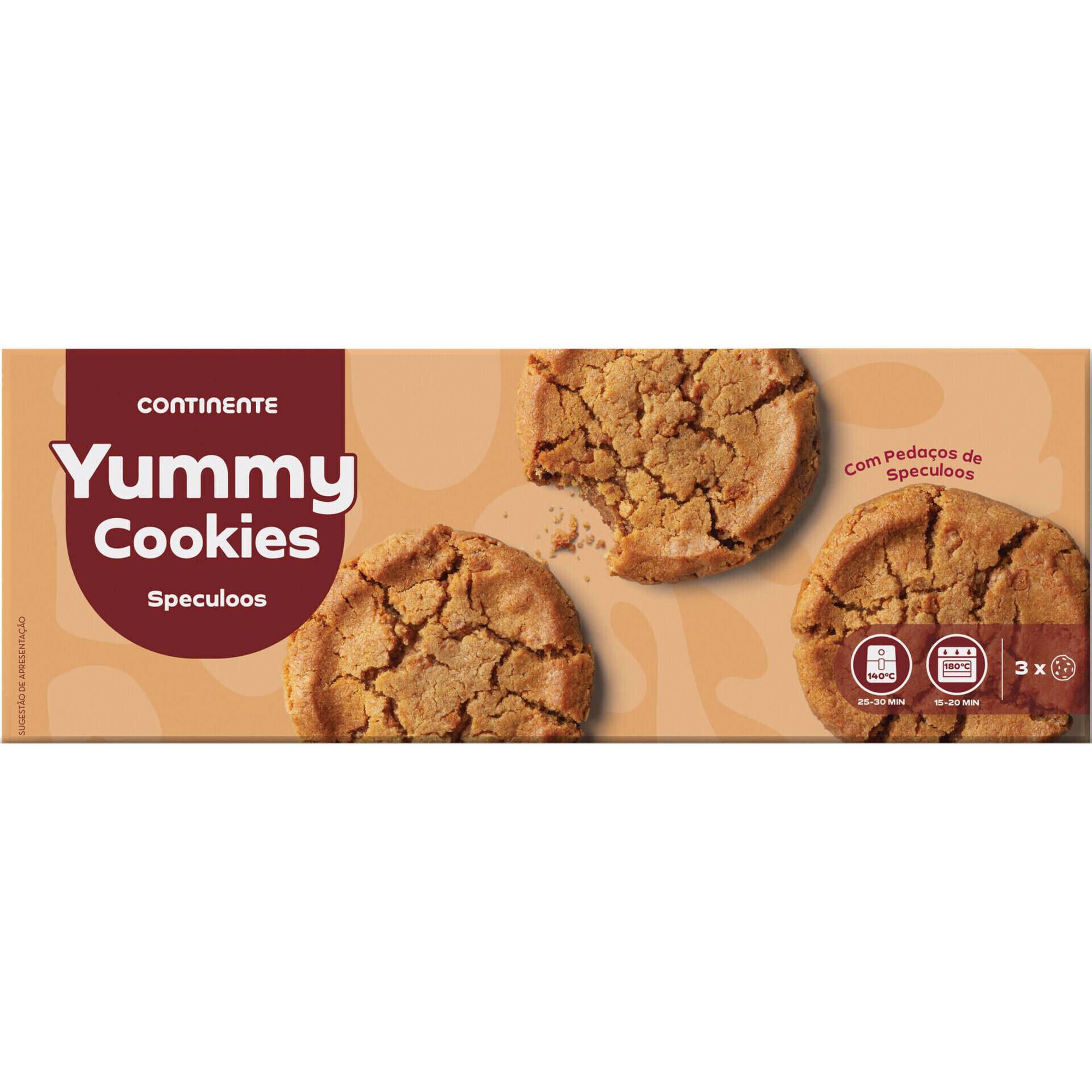 Bolachas de Speculoos Yummy Cookies Continente