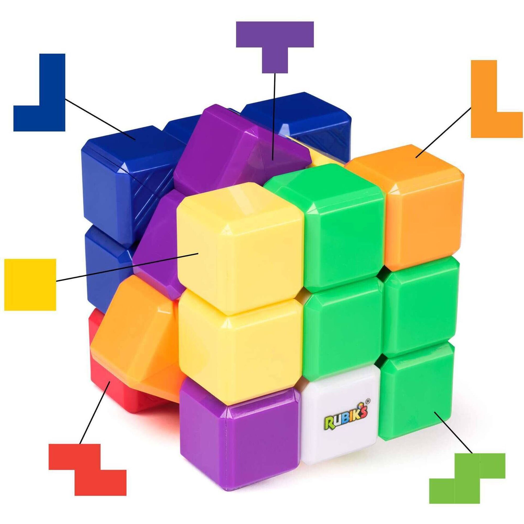Rubik's - Cubo M&aacute;gico 3x3 Tetris