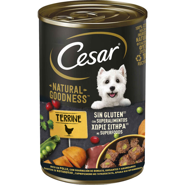 Comida Húmida para Cão Adulto Frango Cesar
