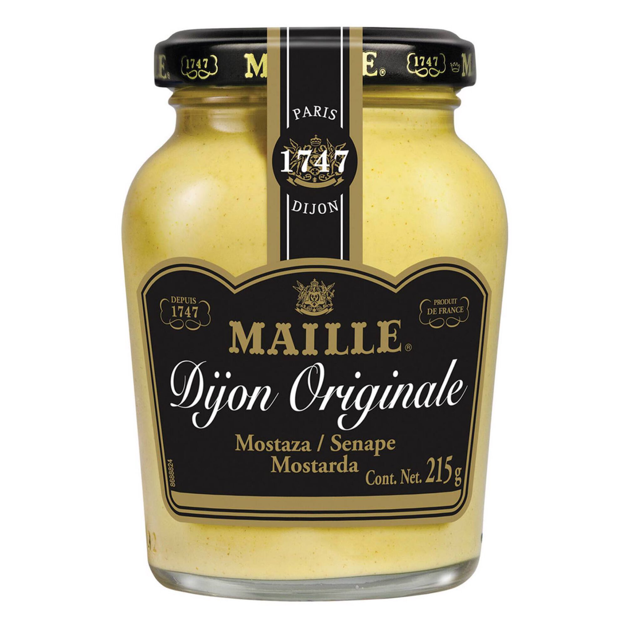 Mostarda Dijon Original em Vidro