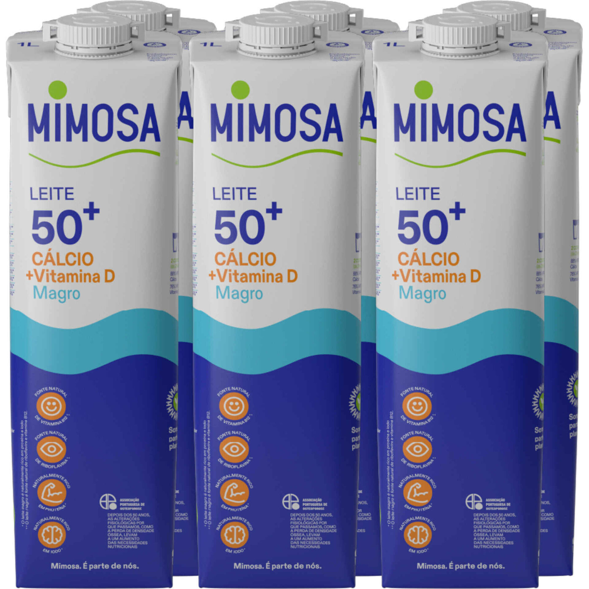 Leite UHT Magro Bem Especial com C&aacute;lcio Mimosa