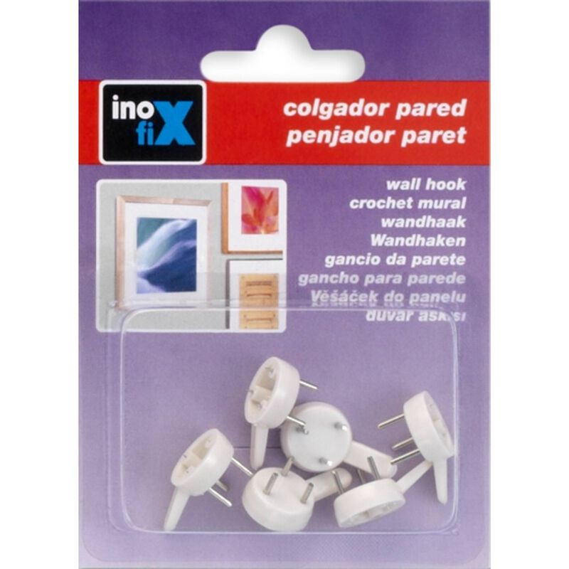 Ganchos de Pendurar Médios Branco Inofix