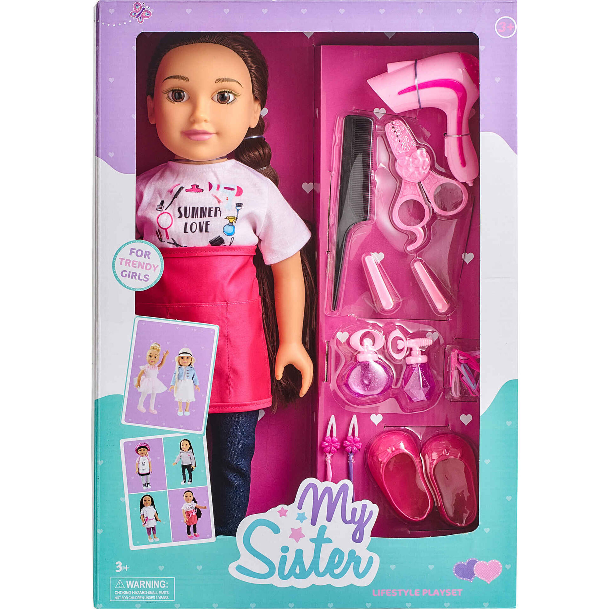 My Sister - Boneca Cabeleireira