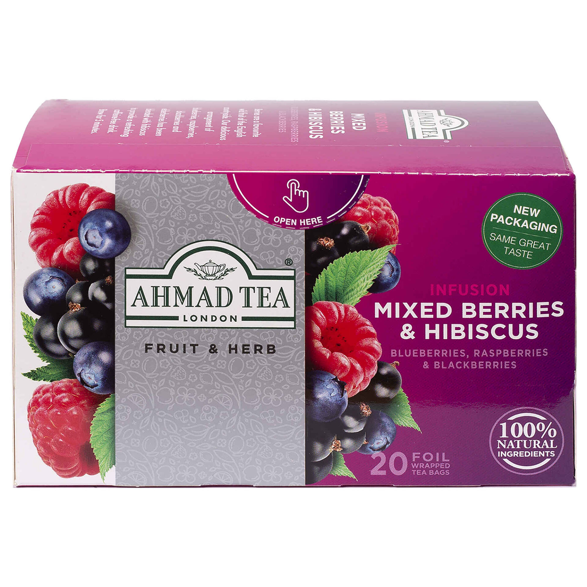 Infus&atilde;o Frutos Vermelhos Saquetas