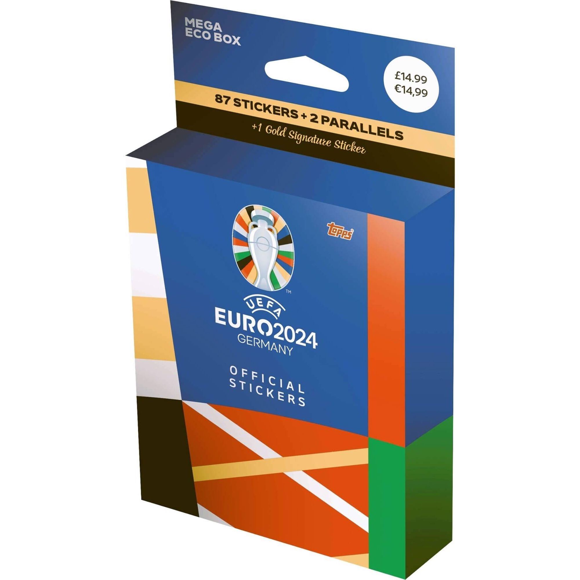 Mega Eco Box Stickers UEFA Euro 2024