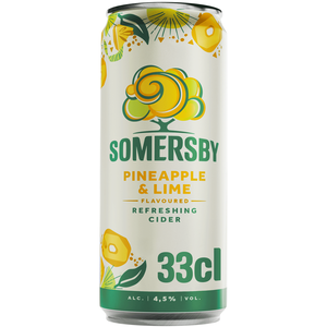 Sidra com Álcool Ananás e Lima Somersby
