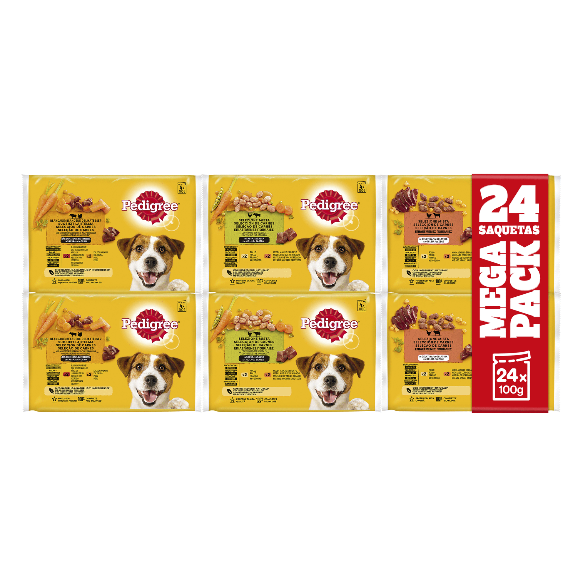 Mega Pack Comida Húmida para Cão Sortido
