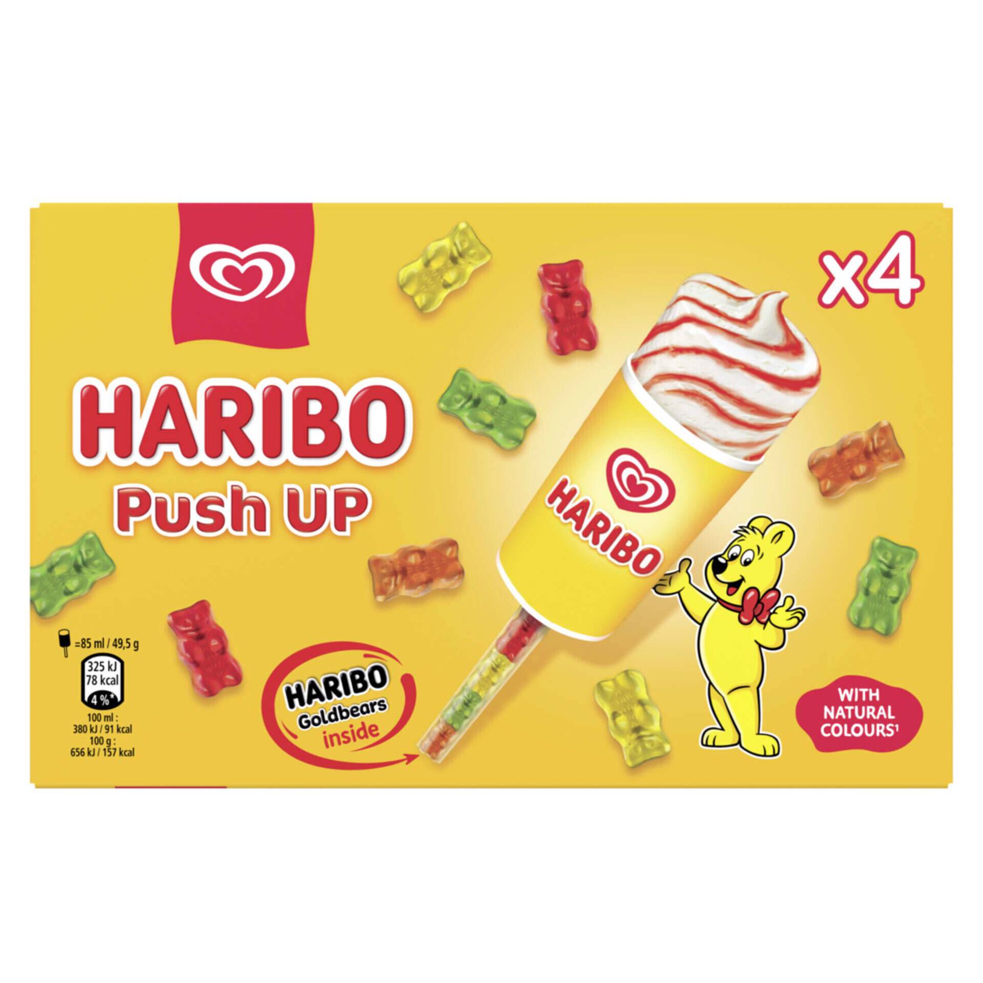 Gelado Haribo Push Up Ol&aacute;