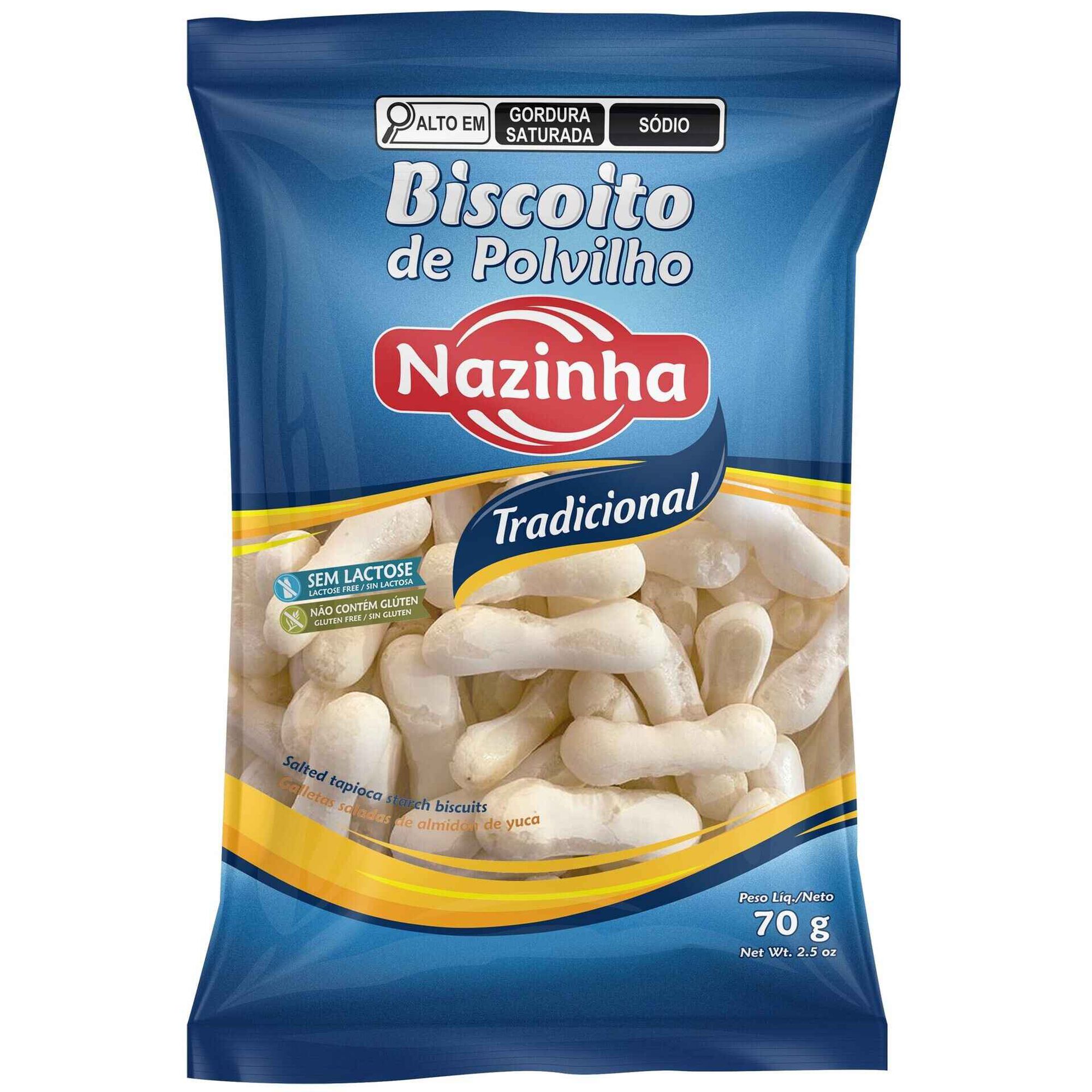 Biscoito de Polvinho Tradicional Nazinha
