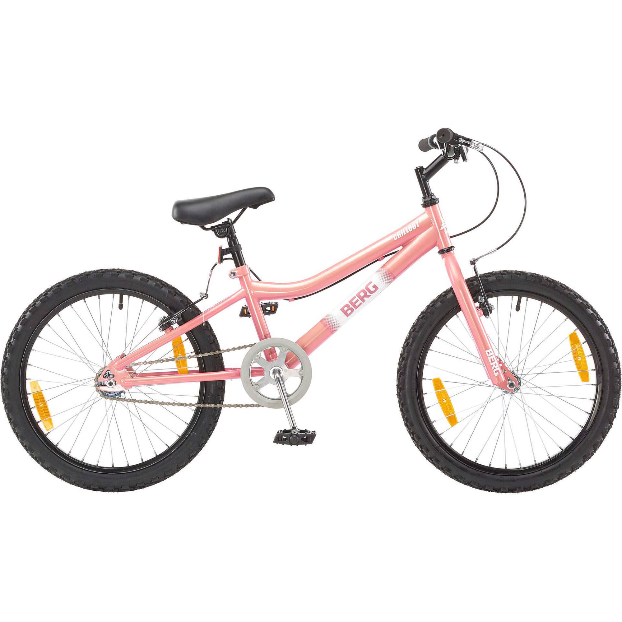 Bicicleta Júnior Chillout Roda 20'' +7 Anos Monovelocidade Rosa